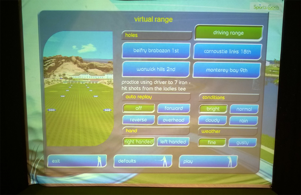 Oferta 021 – Simulator de golf VIP-image